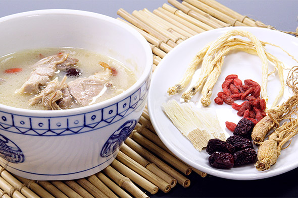 北京ダックの薬膳スープ